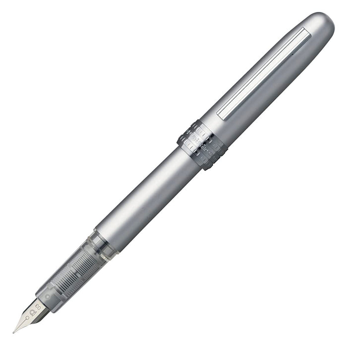 Platinum Plaisir Ice White Fountain Pen with Medium Point PGB-1000B#3-3-Kiichin - The #1 Place for Japanese Goods in Your Hand!