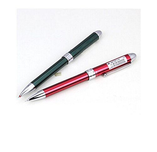 Platinum Fountain Pen Double 3 Action Multifunction Mwb-1000C#70 in Vibrant Red-Kiichin - The #1 Place for Japanese Goods in Your Hand!