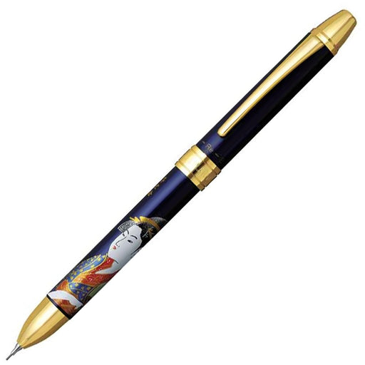 Platinum Fountain Pen Multifunctional Double Action Modern Makie Utamaro Blue Mwb-3000Rm-Kiichin - The #1 Place for Japanese Goods in Your Hand!