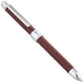 Platinum Multifunctional Fountain Pen Double 3 Action Sarabo Embossed Cowhide Wrap Wine Mwbl-3000S#10-Kiichin - The #1 Place for Japanese Goods in Your Hand!