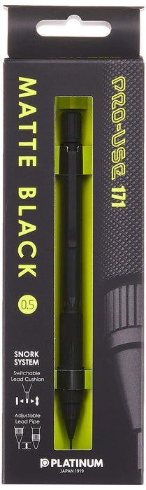 Platinum Fountain Pen Professional Use 171 0.5mm Sharp Matte Black Msda-2500B-Kiichin - The #1 Place for Japanese Goods in Your Hand!