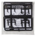 Rokuhan Z Gauge A020 Long Knuckle Coupler - Pack of 6 Sets-Kiichin - The #1 Place for Japanese Goods in Your Hand!