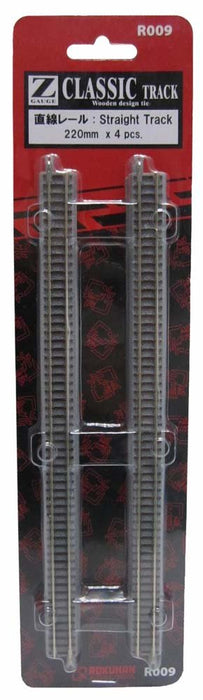 Rokuhan 220mm Z Gauge Straight Rail Model R009 - Detailed Train Track Accessory-Kiichin - The #1 Place for Japanese Goods in Your Hand!