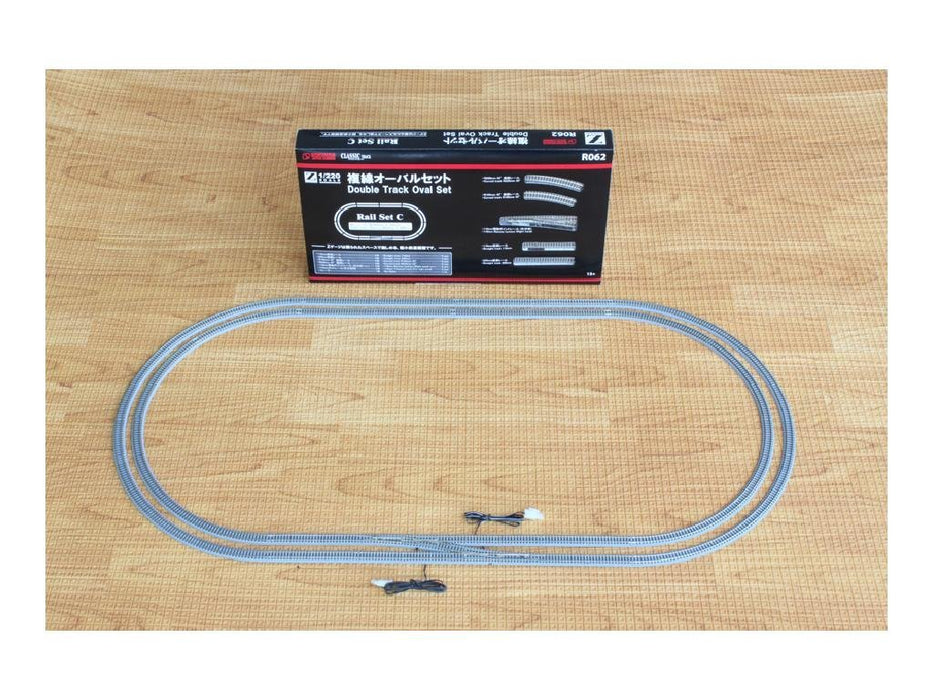 Rokuhan Z Gauge Double Track Oval Rail Set R062 - Compact Train Layout-Kiichin - The #1 Place for Japanese Goods in Your Hand!