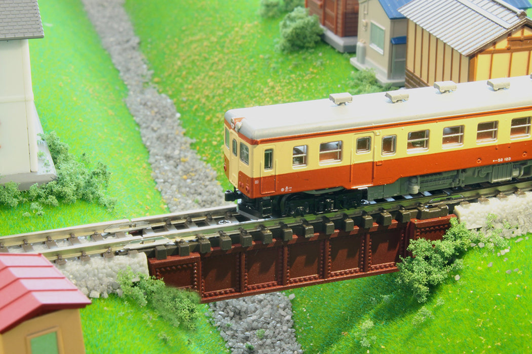 Rokuhan Z Gauge R085 Short Deck Girder Bridge Maroon-Kiichin - The #1 Place for Japanese Goods in Your Hand!