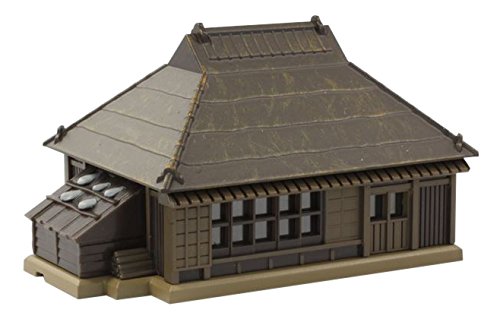 Rokuhan Z Gauge S025-3 Brown Tin Roof Farmhouse Model by Rokuhan-Kiichin - The #1 Place for Japanese Goods in Your Hand!