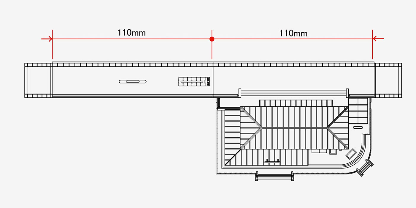 Rokuhan Z Gauge Station Building Set S047-2 in Red by Rokuhan-Kiichin - The #1 Place for Japanese Goods in Your Hand!