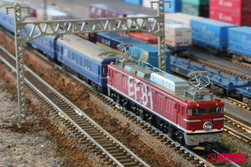 Rokuhan Z Gauge T015-3 EF81 Electric Locomotive in Rainbow Paint Design-Kiichin - The #1 Place for Japanese Goods in Your Hand!