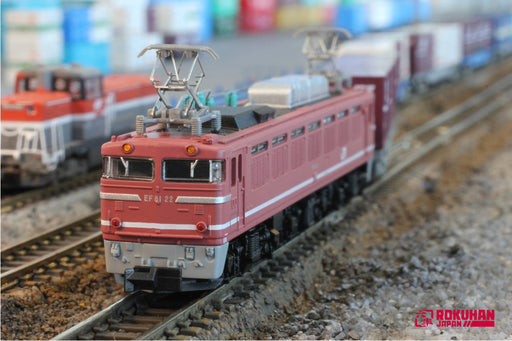 Rokuhan Z Gauge EF81 Early-Model Electric Freight Locomotive in Original Color-Kiichin - The #1 Place for Japanese Goods in Your Hand!