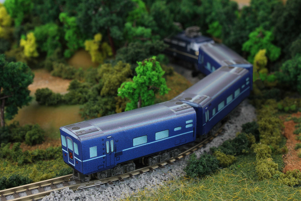 Rokuhan Z Gauge Shorty Blue Passenger Railway Model Car Sa007-1-Kiichin - The #1 Place for Japanese Goods in Your Hand!