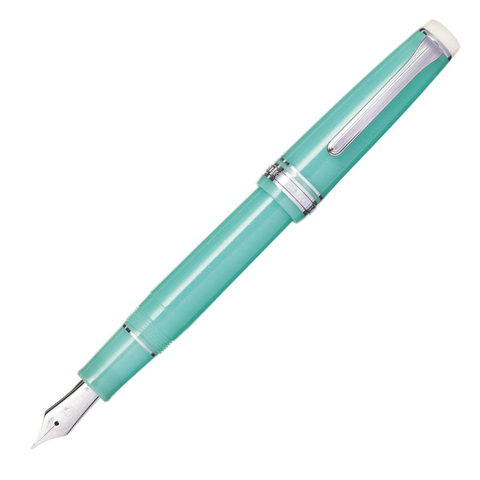 Sailor Fountain Pen Eleuthera Ocean Medium 21K Gold Nib Large Size