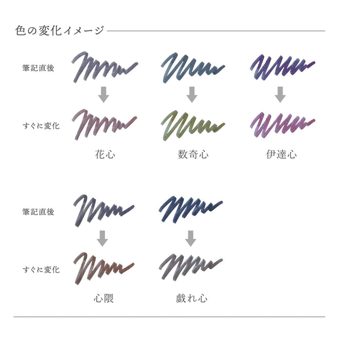 Sailor Fountain Pen 13-1530-201 Shimmering Kashin Hanagokoro Dye Ink 20ml Bottle-Kiichin - The #1 Place for Japanese Goods in Your Hand!