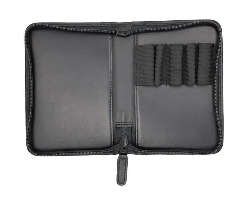 Sailor Fountain Pen Collection Case Genuine Leather Holds 5 Pens Black-Kiichin - The #1 Place for Japanese Goods in Your Hand!