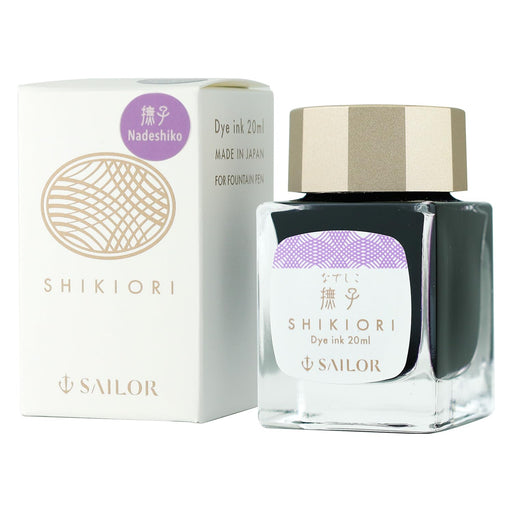 Sailor Fountain Pen Shikiori Sansui Nadeshiko Dye Bottle Ink 20ml 13-1008-231-Kiichin - The #1 Place for Japanese Goods in Your Hand!