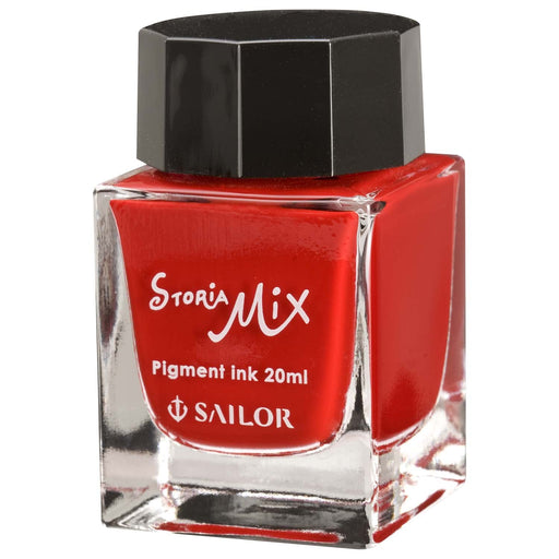 Sailor Fountain Pen Storia Mix Pigment 20ml Red Ink Bottle 13-1503-230-Kiichin - The #1 Place for Japanese Goods in Your Hand!