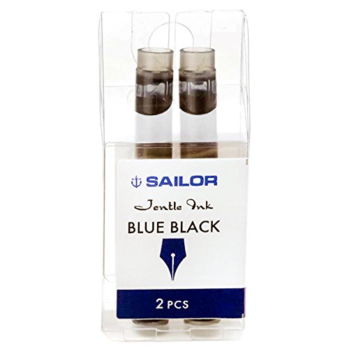 Sailor Fountain Pen Blue-Black Ink Cartridge - 10 Pieces 13-0105-144 Bundle-Kiichin - The #1 Place for Japanese Goods in Your Hand!