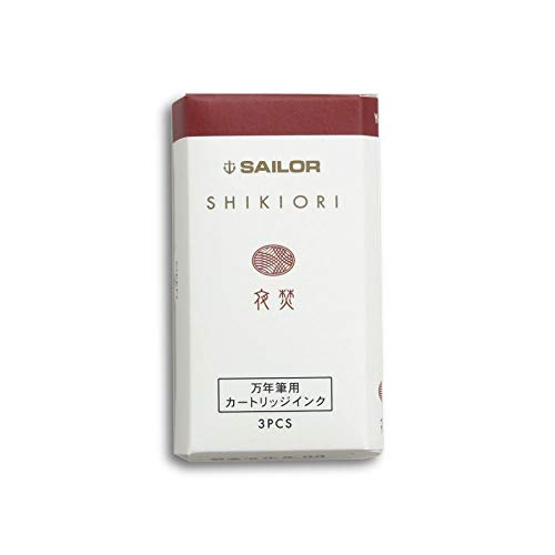 Sailor Fountain Pen Shikiori Cartridge Ink (3 Pieces) Yodaki-Kiichin - The #1 Place for Japanese Goods in Your Hand!