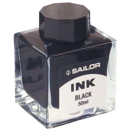 Sailor Fountain Pen Black Dye Bottle Ink 50ml - High Quality 13-1007-220-Kiichin - The #1 Place for Japanese Goods in Your Hand!