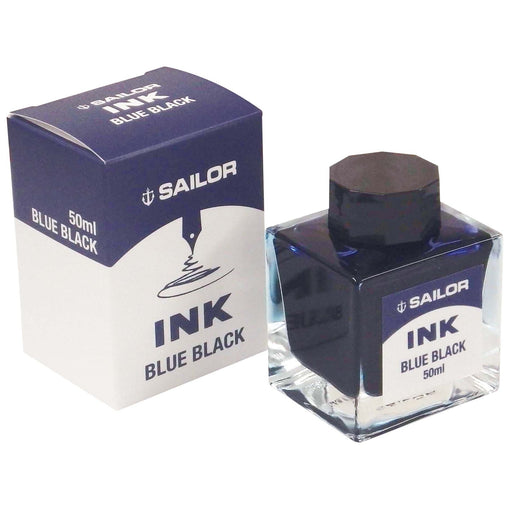 Sailor Fountain Pen Blue Black Dye Bottle Ink 50ml - 13-1007-244-Kiichin - The #1 Place for Japanese Goods in Your Hand!