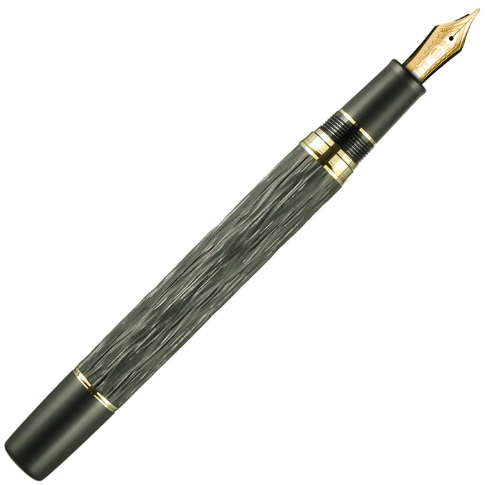Sailor Fountain Pen Medium Point Night Wind Ebonite Engraved Model 10-8085-420-Kiichin - The #1 Place for Japanese Goods in Your Hand!