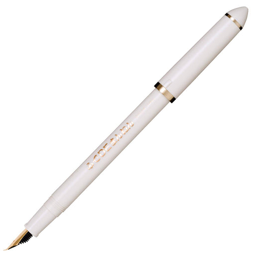 Sailor Fountain Pen Fude De Mannen Pearl White Model 12-0132-010-Kiichin - The #1 Place for Japanese Goods in Your Hand!