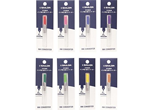 Sailor Fountain Pen with Natural Ink Inhaler Converter 14-0506-200 Series-Kiichin - The #1 Place for Japanese Goods in Your Hand!