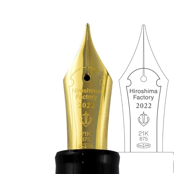 Sailor Fountain Pen Medium Point Limited Edition Hiroshima Factory Completion Commemorative Kaiduka Ibuki 10-8072-401-Kiichin - The #1 Place for Japanese Goods in Your Hand!