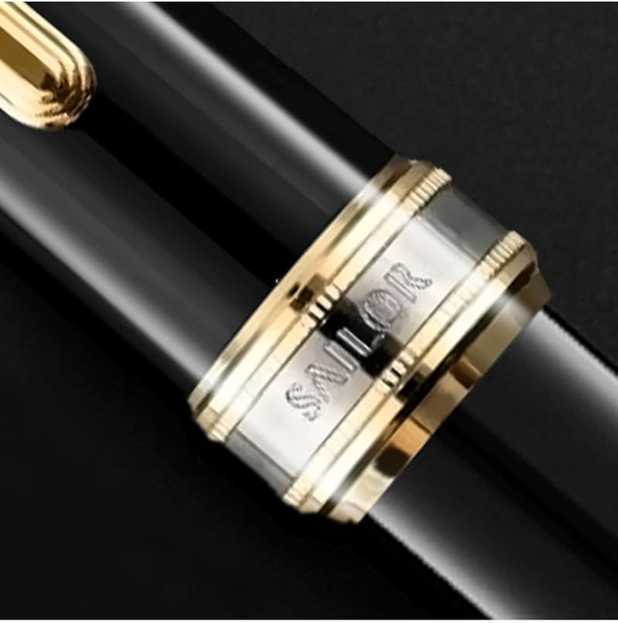 Sailor Fountain Pen Emperor Black Large 21K Medium Point Long Sword M 10-7321-420-Kiichin - The #1 Place for Japanese Goods in Your Hand!