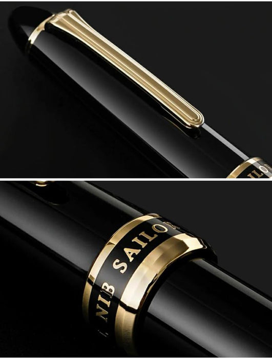 Sailor Fountain Pen Large Naginata Concorde Black 21K 10-7421-120 Model-Kiichin - The #1 Place for Japanese Goods in Your Hand!
