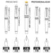 Sailor Professional Gear Silver Kop Demonstrator Medium Point Fountain Pen 10-9619-400-Kiichin - The #1 Place for Japanese Goods in Your Hand!