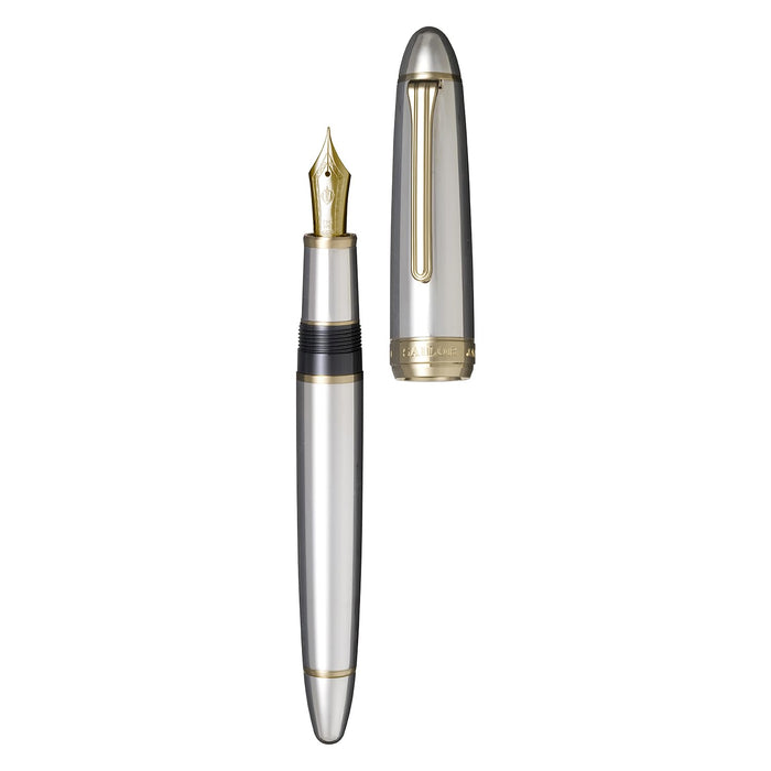 Sailor Fountain Pen Profit 21 Sterling Silver 925 Bold Nib 10-5027-620-Kiichin - The #1 Place for Japanese Goods in Your Hand!