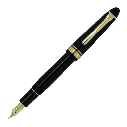 Sailor Fountain Pen Profit Casual Black with Gold Trim Extra Fine 11-0570-120-Kiichin - The #1 Place for Japanese Goods in Your Hand!