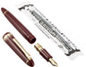 Sailor Fountain Pen - Profit Casual Red with Gold Trim - Music Nib 11-0570-930-Kiichin - The #1 Place for Japanese Goods in Your Hand!