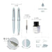 Sailor Fountain Pen Profit Junior +10 Brush Characters Flickering Frozen Sky 10-0420-706-Kiichin - The #1 Place for Japanese Goods in Your Hand!