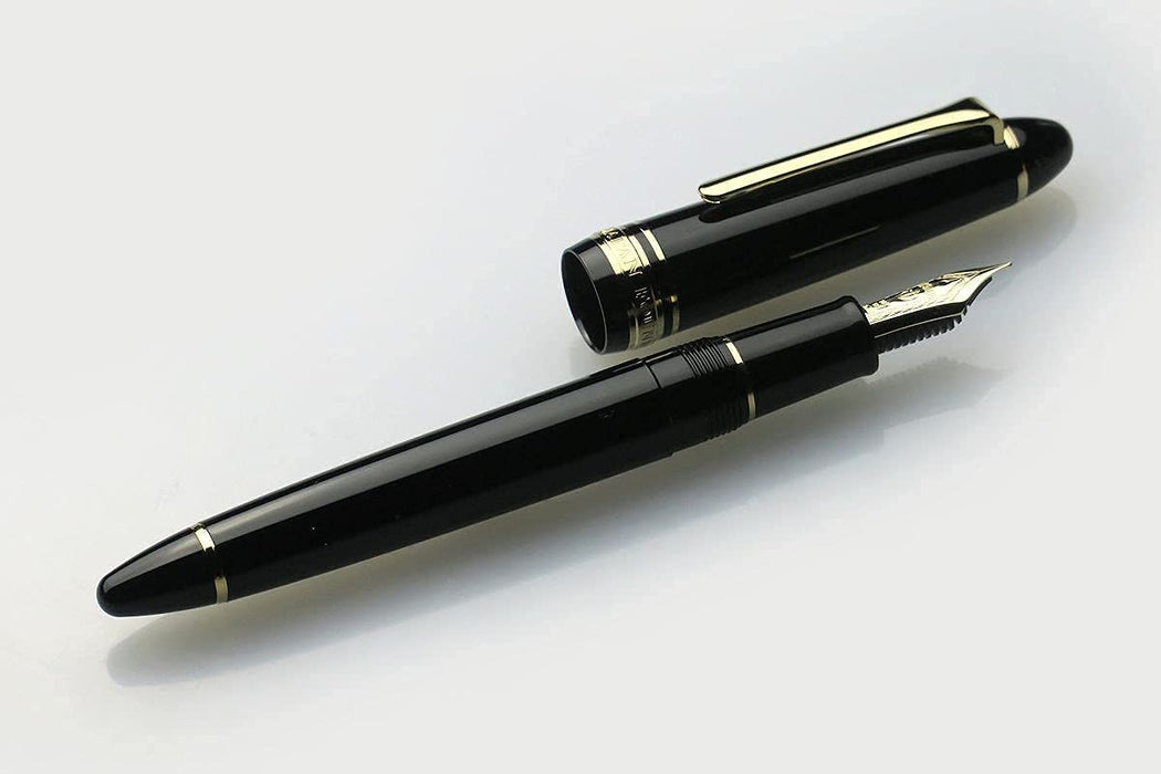 Sailor Fountain Pen Profit with Medium Point and Gold Trim in Black Model 11-1038-420-Kiichin - The #1 Place for Japanese Goods in Your Hand!