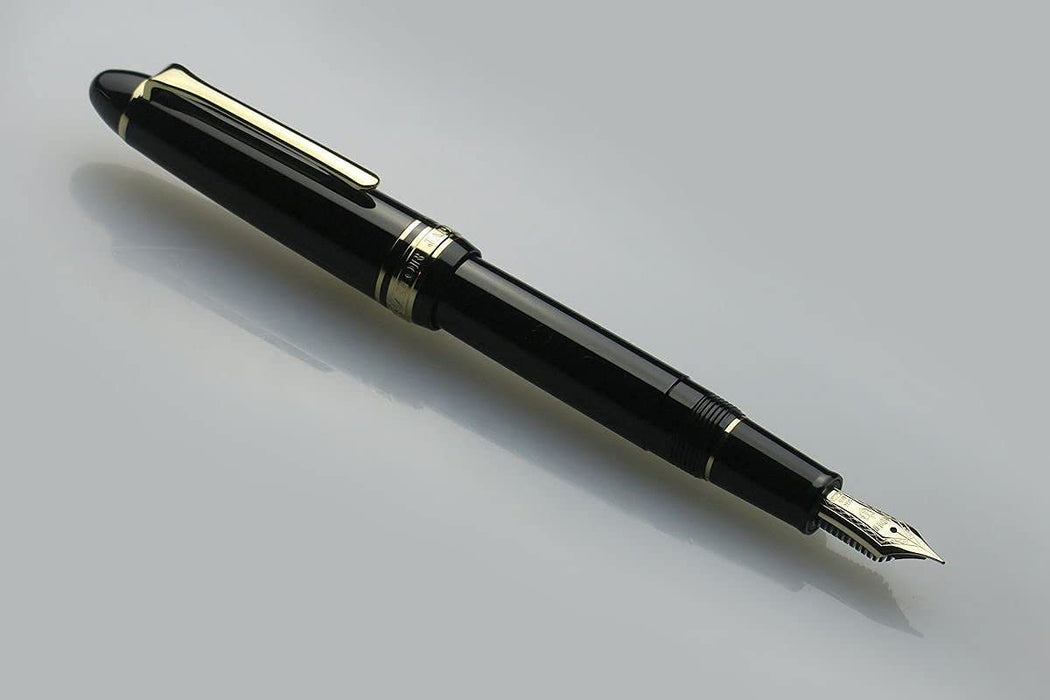 Sailor Fountain Pen Profit with Medium Point and Gold Trim in Black Model 11-1038-420-Kiichin - The #1 Place for Japanese Goods in Your Hand!