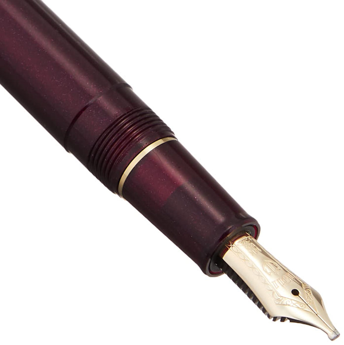 Sailor Fountain Pen Profit Light Gold Trim Shining Red Music 11-1038-930 Model-Kiichin - The #1 Place for Japanese Goods in Your Hand!