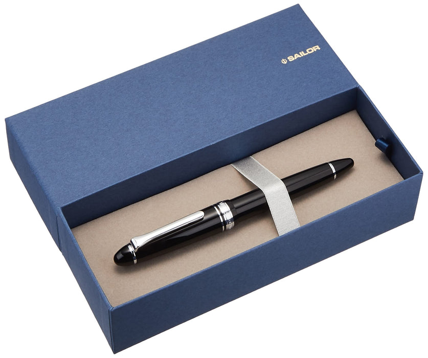 Sailor Fountain Pen - Extra Fine Profit Light with Silver Trim in Black 11-1039-120-Kiichin - The #1 Place for Japanese Goods in Your Hand!
