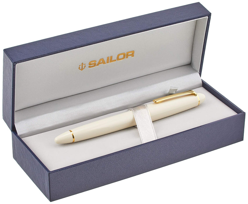 Sailor Standard Profit Bold Ivory Fountain Pen Model 11-1219-617-Kiichin - The #1 Place for Japanese Goods in Your Hand!