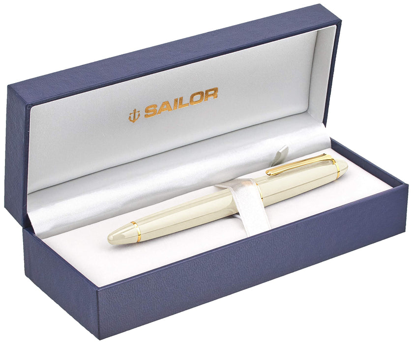 Sailor Fountain Pen Profit Standard Ivory Extra Fine Model 11-1219-117-Kiichin - The #1 Place for Japanese Goods in Your Hand!