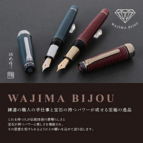 Sailor Fountain Pen Wajima Bijou Coral Medium Point 109683431-Kiichin - The #1 Place for Japanese Goods in Your Hand!