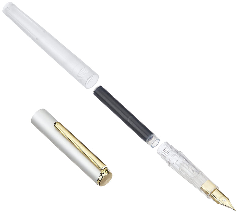 Sailor Kitera Hiace Neo Clear Gold Silver Fountain Pen 11-8026-219-Kiichin - The #1 Place for Japanese Goods in Your Hand!