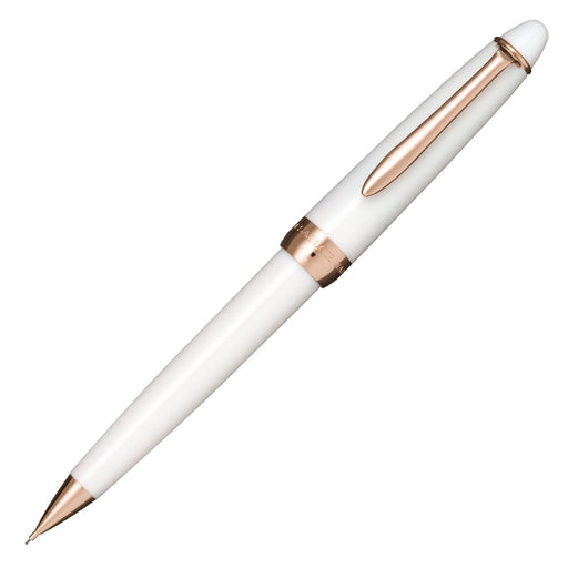 Sailor Fountain Pen Facine 0.5 Mechanical Pencil in Pearl White Model 21-0525-510-Kiichin - The #1 Place for Japanese Goods in Your Hand!