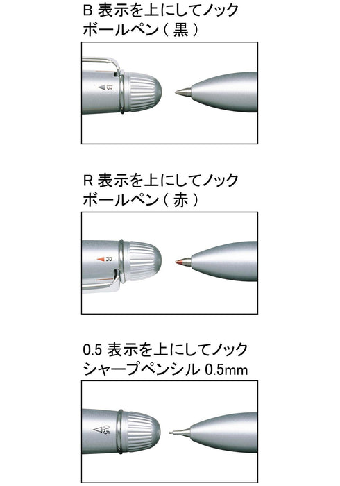 Sailor Fountain Multifunctional Pen - 2 Colors+Sharp Profit 3 Red Model 16-0331-230-Kiichin - The #1 Place for Japanese Goods in Your Hand!