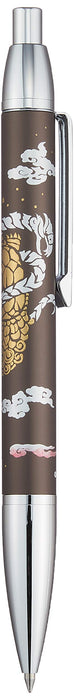 Sailor Fountain Pen Four Gods Genbu Gray Elegant Maki-E Oil-Based Ballpoint 16-0369-221-Kiichin - The #1 Place for Japanese Goods in Your Hand!