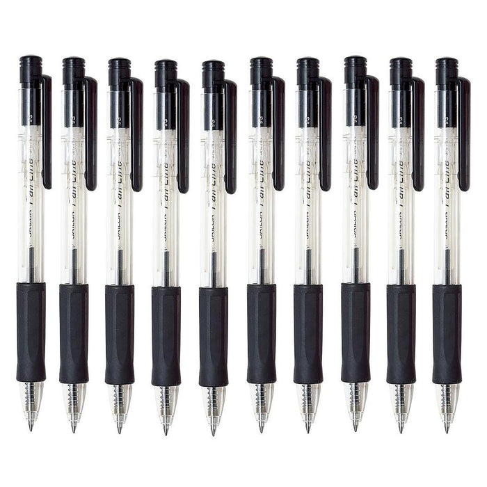 Sailor Fountain Pen Fairline 80 Black Oil-Based Ballpoint Pack of 10-Kiichin - The #1 Place for Japanese Goods in Your Hand!