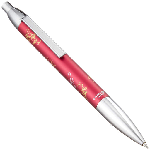 Sailor Fountain Pen - Graceful Makie Four Gods Suzaku Red Oil-Based Ballpoint 16-0375-230-Kiichin - The #1 Place for Japanese Goods in Your Hand!