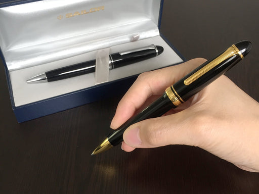 Sailor Fountain Pen Profit 21 Silver Black Oil-Based Ballpoint - Model 16-1010-620-Kiichin - The #1 Place for Japanese Goods in Your Hand!