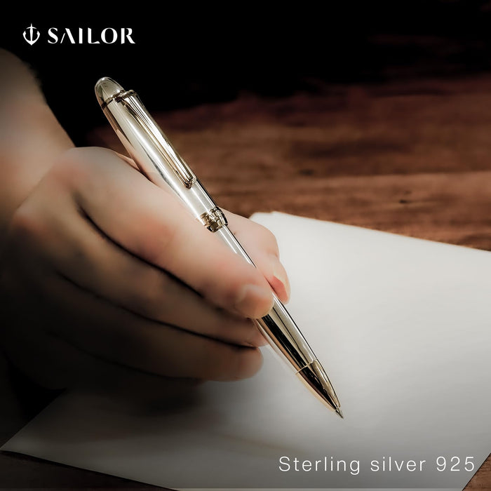 Sailor Fountain Pen Profit 21 0.7Mm Oil-Based Ballpoint Sterling Silver 925-Kiichin - The #1 Place for Japanese Goods in Your Hand!