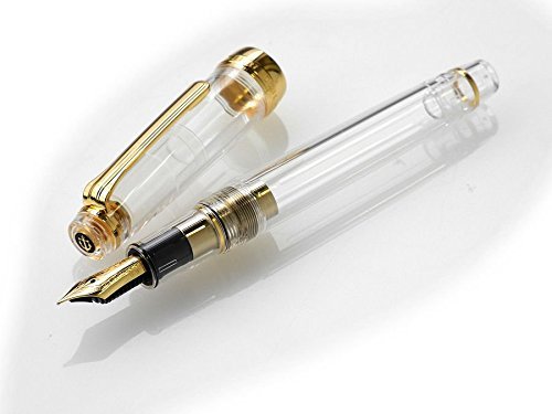 Sailor Fountain Pen Professional Gear Slim Medium Point Gold Transparent 11-9096-400-Kiichin - The #1 Place for Japanese Goods in Your Hand!